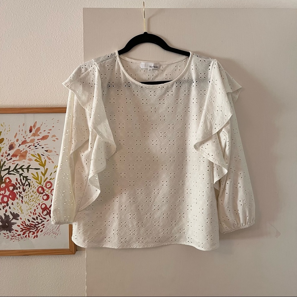 IAnthropologie Eyelet Blouse